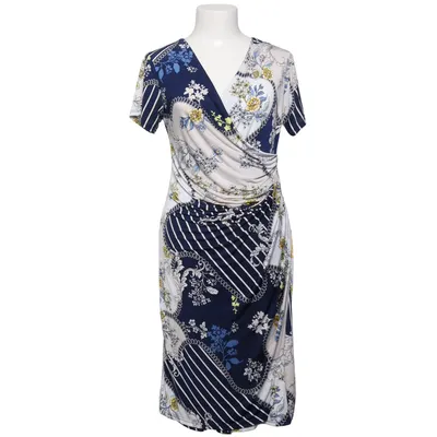 Robe portefeuille (Bleu, Multicolore) de Joy's Paris Élasthane, Polyester