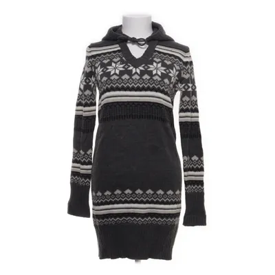 Hood dress (Gray, White) from Isbjörn Acrylic, Wool