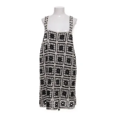 Jurk (Beige, Zwart) van H&M Katoen, Polyamide, Polyester