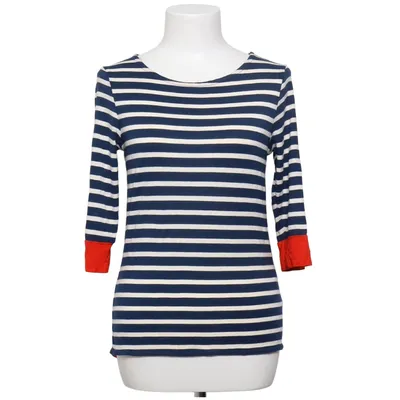 Lange mouwen shirt (Blauw, Wit, Rood) van Fever London Elastaan, Viscose