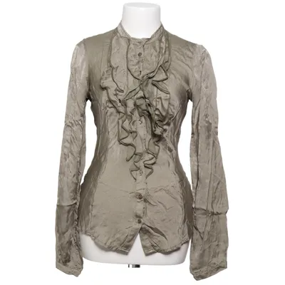 Blus (22DCL0035-001-R084) från RAER Bomull, Silke, Viskos