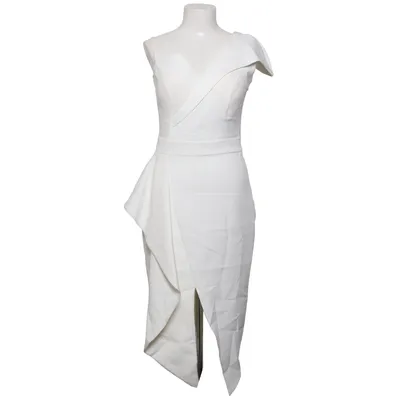 Robe de cocktail (Blanc) de Rengin