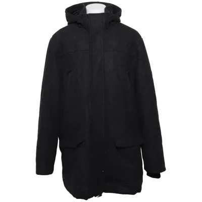Vinterfrakke (Grå) fra Redwood Polyester, Viscose, Uld