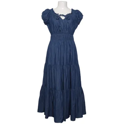 Maxikleid (Blau) von John Baner Baumwolle