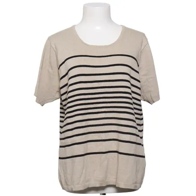 Top (Beige, Black) from Casual by Lindex Cotton, Linen