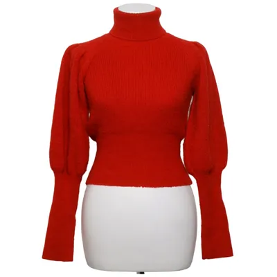 Rollkragenpullover (Rot) von Baum Und Pferdgarten Acryl, Alpakawolle, Polyamid