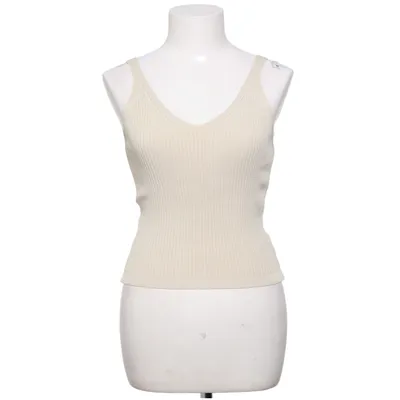 Tank Top (Beige) from Fashion Style Polyamide, Viscose