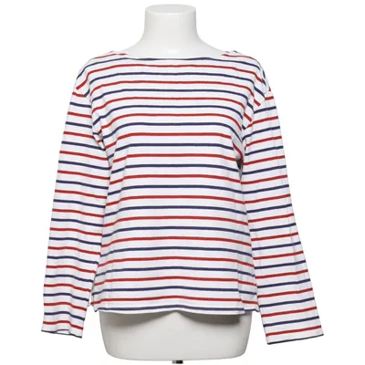 Långärmad t-shirt (Vit, Röd, Blå) från & Other Stories Bomull