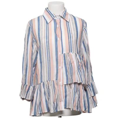 Chemise (Bleu, Blanc, Rose) de Luzabelle Coton, Polyester