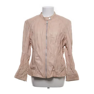 Läderjacka (Beige, Rosa) från Manguun Skinn, Polyester