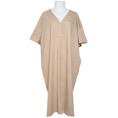 Maxi jurk (Beige) van H&M Katoen