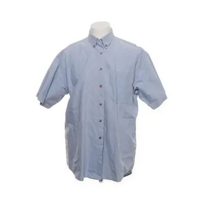 Korte mouwen shirt (Blauw) van Harvest Katoen