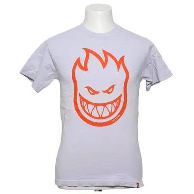 T-shirt (Grå, Rød) fra Spitfire Bomuld