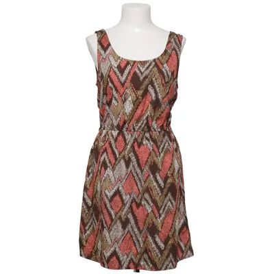 Klänning (Rosa, Brun, Flerfärgad) från R&D Polyester