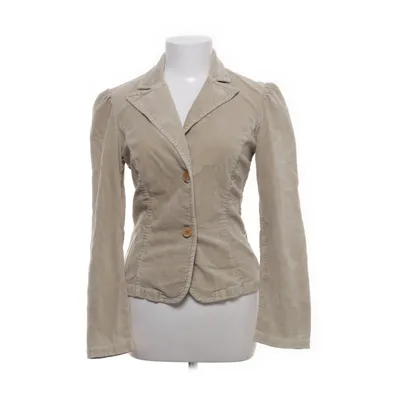 Kavaj (Beige) från Sisley Bomull, Elastan