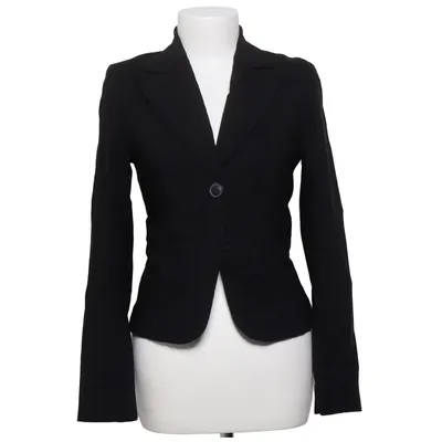 Blazer (Sort) fra EDC by ESPRIT Elastan, Polyamid, Polyester, Viscose