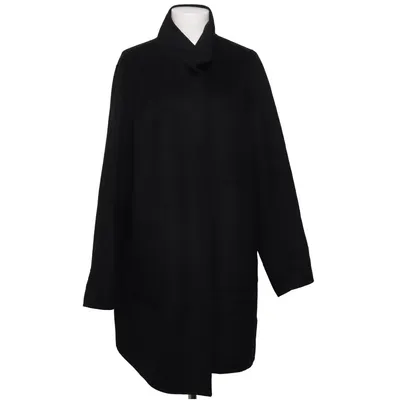 Manteau (Noir) de Persona by Marina Rinaldi Polyester, Laine