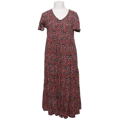 Dress (Black, Red, White) from Comeng Viscose