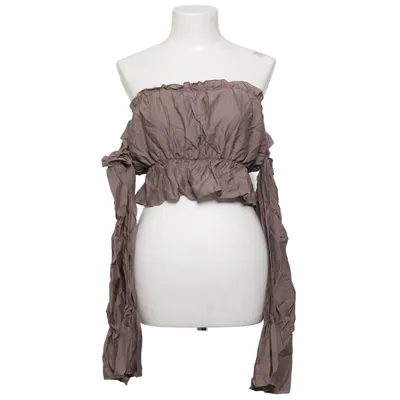 Crop top (Brown) from New Collection Viscose