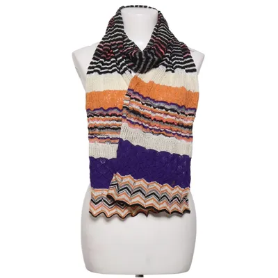 Sjaal (Zwart, Lila, Meerkleurig) van Missoni Viscose, Wol