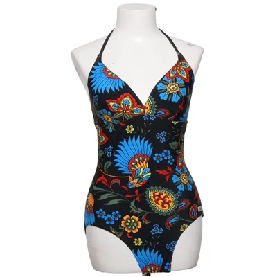 Swimsuit (Black, Multicolored) from Beachwear by Damella Elastane, Polyamide