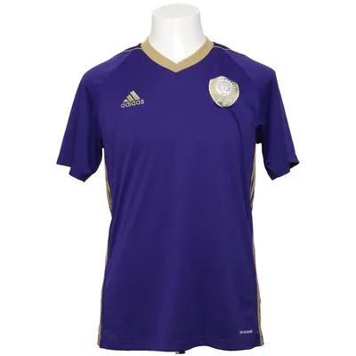 Fußball Trikot (Lila, Gold) von Adidas Polyester