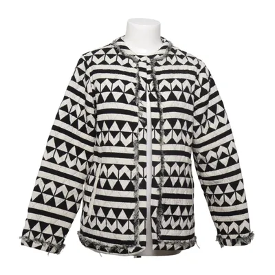 Jakke (Hvid, Sort, Flerfarvet) fra Raiine Akryl, Elastan, Polyester