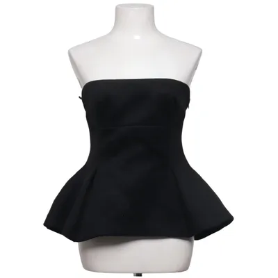 Tubtopp (Svart) från Zara Polyester, Ull