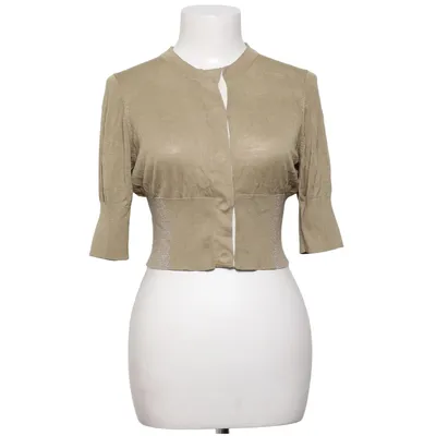 Cardigan (Beige) from By Malene Birger Cotton, Silk