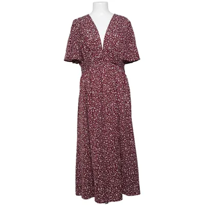 Robe longue (Violet, Blanc) de Shein Curve