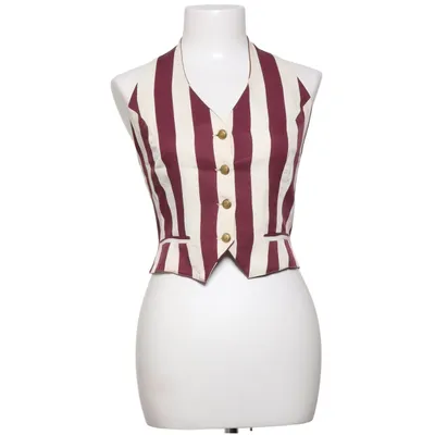 Suit vest (Purple, Beige) from Pianoforte Di Max Mara Viscose