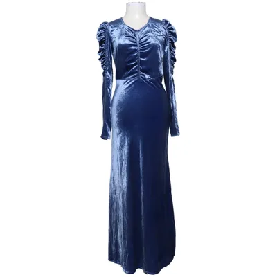 Maxi dress (Blue) from By Malene Birger