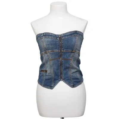 Top tube (Bleu) de BDG by Urban Outfitters Coton, Élasthane, Polyester recyclé