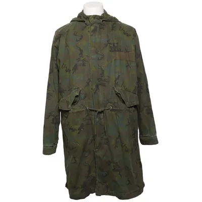 Parka (Green, Multicolored) from Topman
