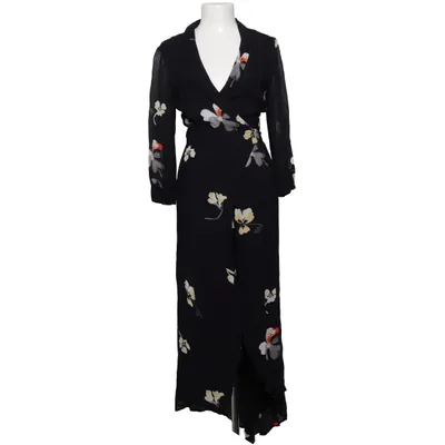 Robe portefeuille (Noir, Multicolore) de Ganni Viscose