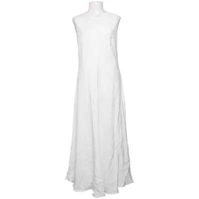 Robe longue (Blanc) de Massimo Dutti Lin, Viscose