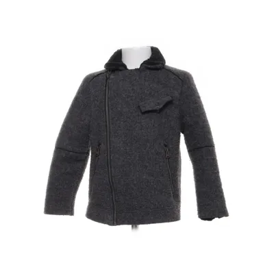 Bikerjacka (Grå) från Zara Boys Collection Polyester, Ull