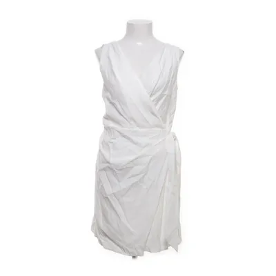 Slå-om-kjole (Hvid) fra Mango Polyester, Viscose