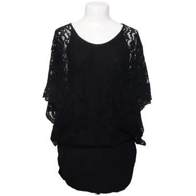 Klänning (Svart) från Kriss Bomull, Elastan, Polyamid, Viskos