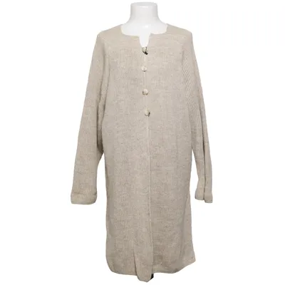 Cardigan (Beige) de Maria Maruschka Lin, Viscose, Laine