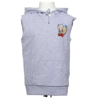 Sweat à manches courtes (Gris) de Eleven Paris Coton, Polyester