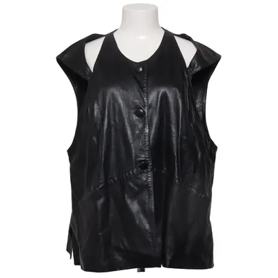 Lederweste (Schwarz) von Mighty Leder