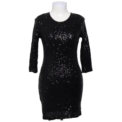 Cocktailjurk (Zwart, Zilver) van Allyson Polyester