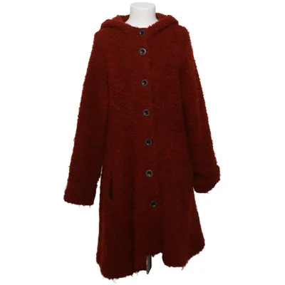 Coat (Red) from Olars Ulla Polyester, Viscose