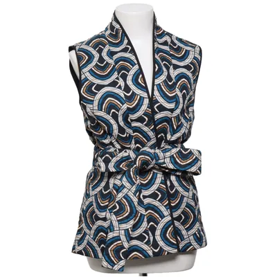 Gilet (Noir, Bleu, Beige, Multicolore) de Dea Kudibal Coton, Élasthane