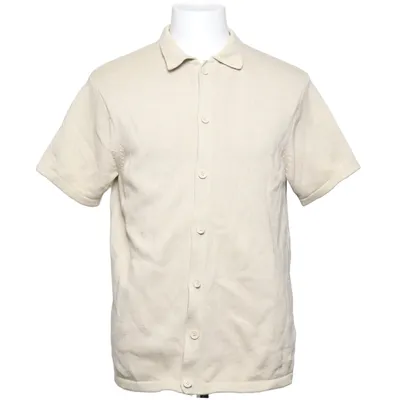 Kortärmad skjorta (Beige) från ASOS Design Bomull