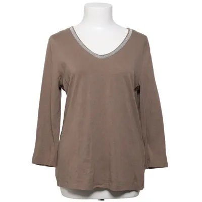 Long sleeve T-shirt (Brown) from Gerry Weber Collection Cotton, Elastane, Modal