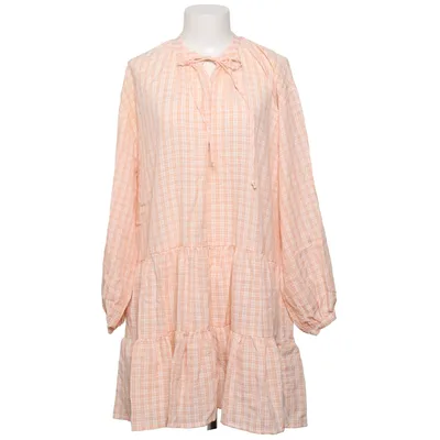 Jurk (Oranje, Wit) van Boii Elastaan, Polyester, Viscose
