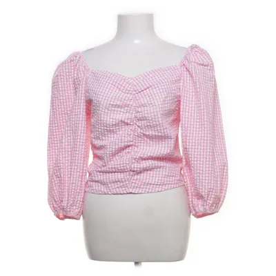 Topp (Rosa, Vit) från Monki Bomull