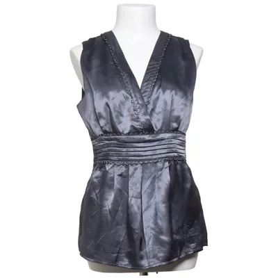 Peplum top (Grijs) van Soaked in Luxury Elastaan, Polyester